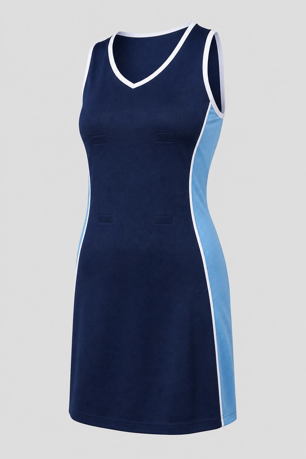 custom netball dress