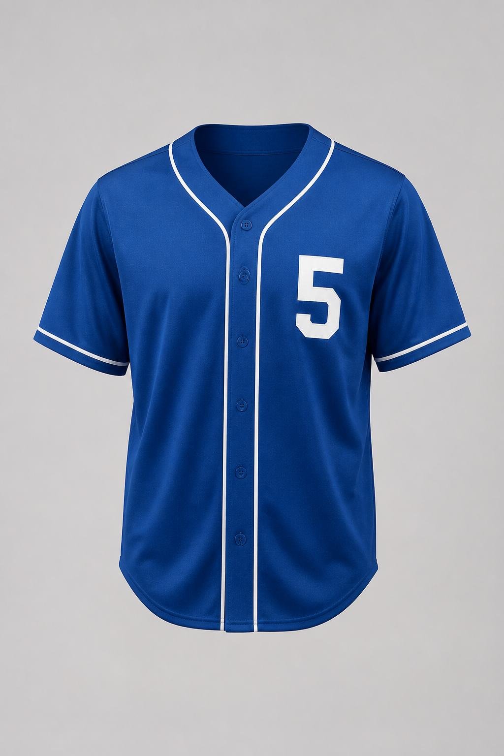 custom baseball v-neck jersey