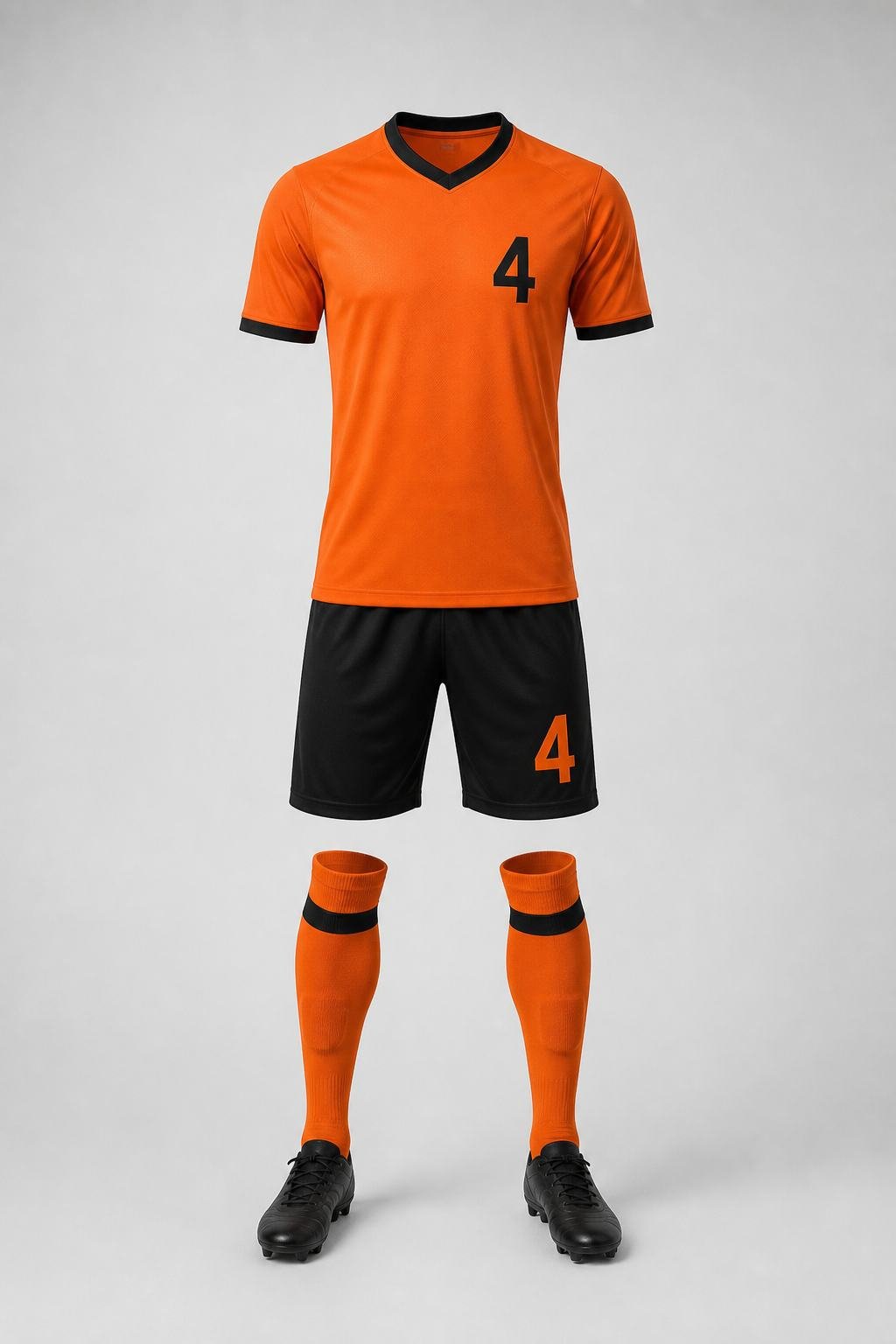 custom numbered soccer kit