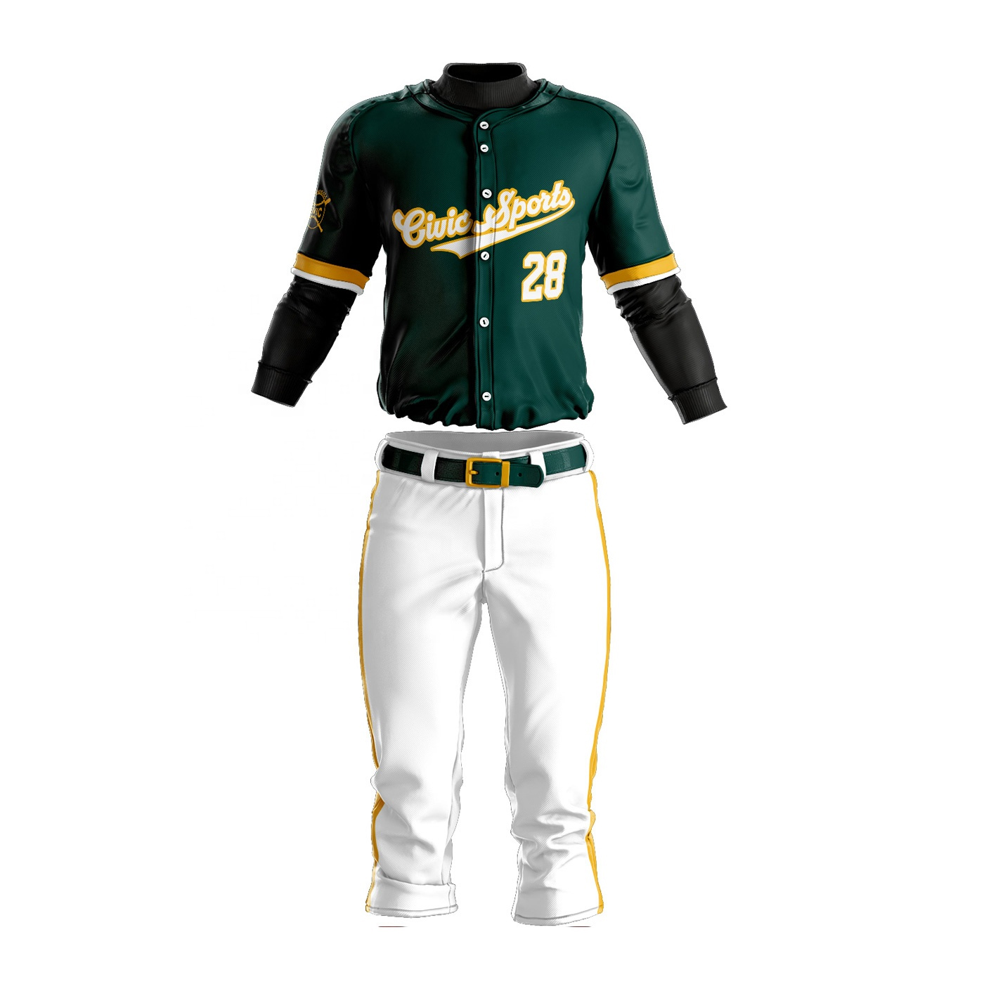 02-1-1.jpg Sublimated Baseball Uniform - Image 1